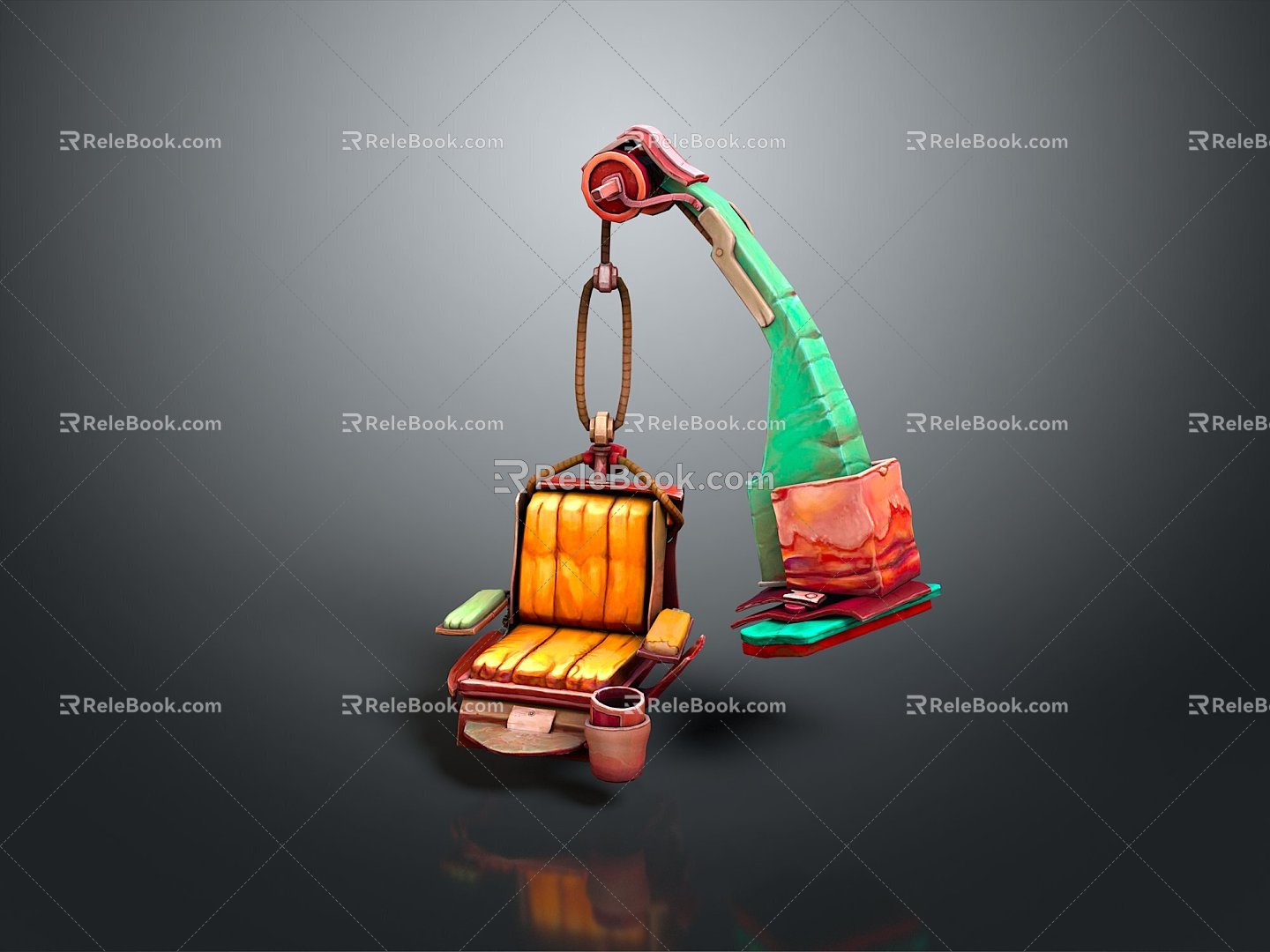 Crane Toy Crane Large Crane Tower Crane Engineering Vehicle Construction Vehicle Construction Vehicle Construction Vehicle Construction Vehicle 3d model