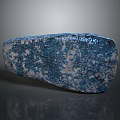Natural Blue Pink Wood Stone With Textured Surface For Interior Decorative Design