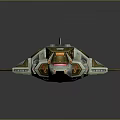 Futuristic Space Exploration Vehicle With Detailed Modules And Sci Fi Design