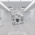 Hospital Outpatient Operating Room With Medical Equipment