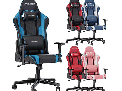 Modern Ergonomic Office Chair With Multiple Color Options And Comfortable Design 3d model