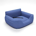 Blue Fabric Decorative Ornament Set For Modern Home Interior Decoration