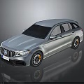 Silver Modern Station Wagon With Black Roof Sporty Rims And Front Grille Design