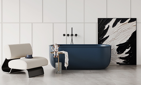 Modern Bathtub 3d model