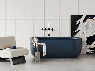 Modern Bathtub 3d model