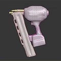 Heavy Duty Industrial Yellow Black Nail Gun With Ergonomic Design And Magazine