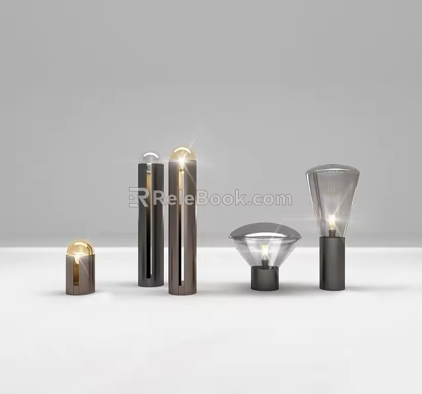 Table lamp 3d model