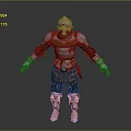 Detailed Medieval Full Body Armor As Protective Weapon With Silver And Brown Accents