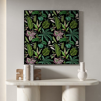 Simple Decorative Painting 3d model