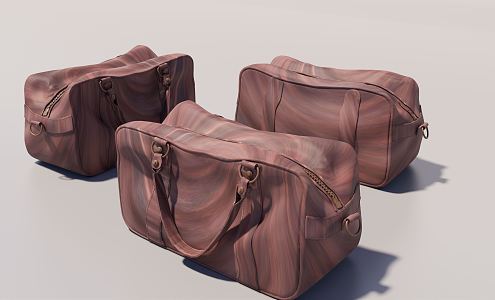 Modern Handbag Travel Bag Travel Bag 3d model