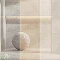 Modern Elegant Marble Decorative Components With Wall Panels And Spherical Ornaments 3d model