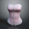 Pink Lace Decorated Daily Electrical Appliance With Corset Shape Design