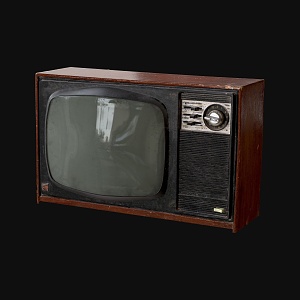 Old TV Home Appliances Old Items 3d model