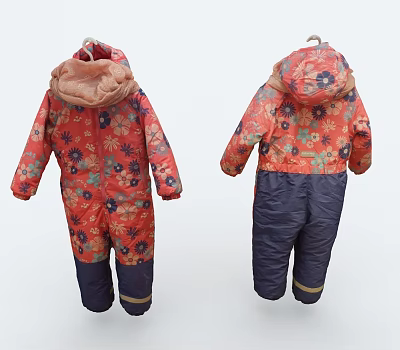 Children's clothing 3d model