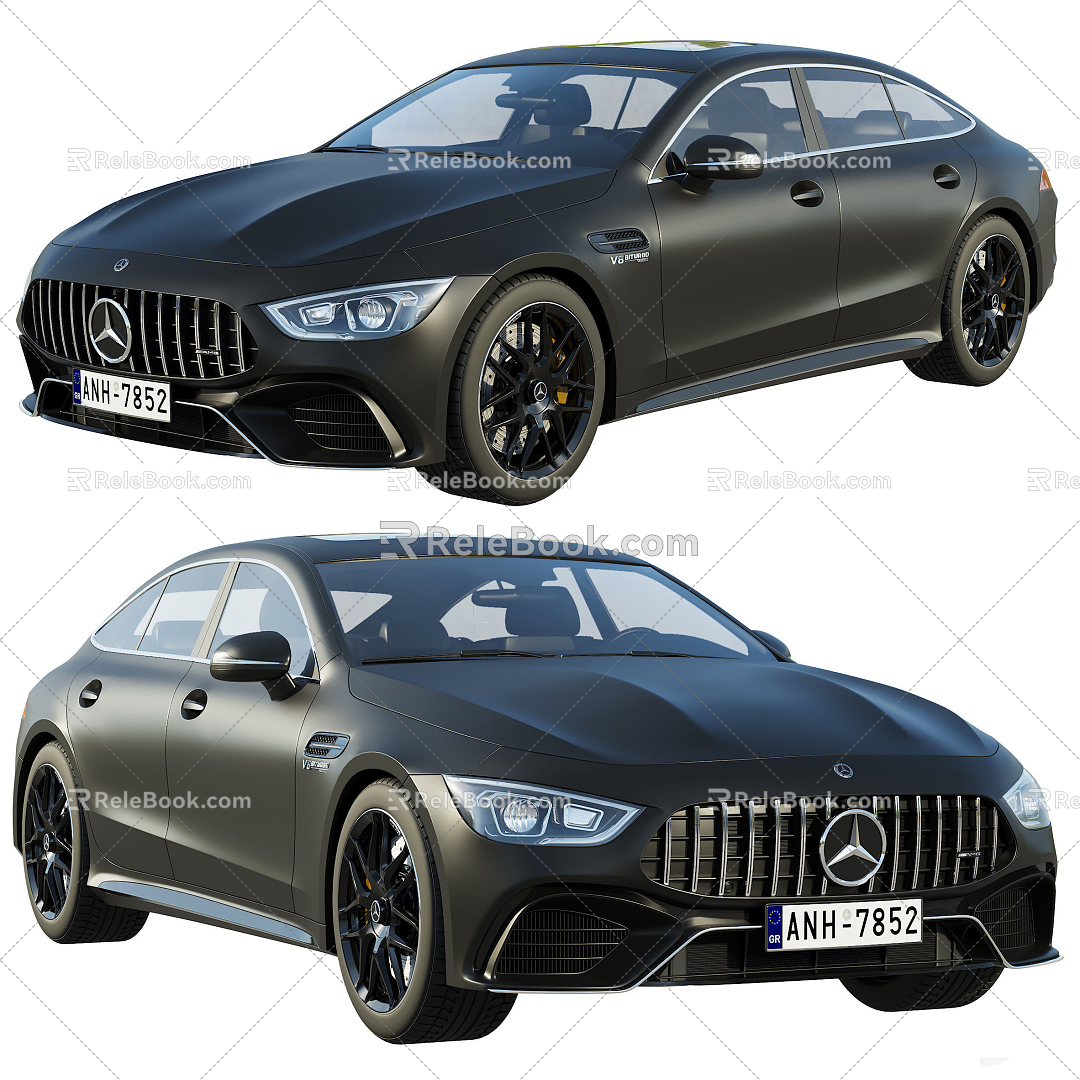 Hyundai Cars Mercedes-Benz Cars 3d model