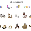Various Candle Holders Collection With Assorted Designs And Decorative Styles For Home