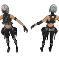 Modern game character Fortnite game character 3d model