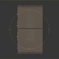 Brown Metal File Cabinets With Four And Two Drawers In Different Heights