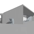 Copy of Corbusier Architecture 3d model