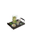 Beverage Juice Food 3d model