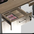L Shaped Office Desk with Computer Monitor Phone Printer Office Supplies and Ergonomic Chair