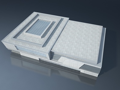 modern architecture 3d model