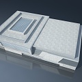 modern architecture 3d model