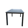 Outdoor Table and Chair Courtyard Villa Garden Terrace Balcony Outdoor Leisure Tea Table Aluminum 3d model