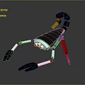 Machine Scorpion Mecha Scorpion Science Fiction Scorpion Cartoon Scorpion Anime Scorpion 3d model