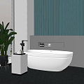 Modern Bathtub 3d model