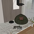 Caterpillar Lazy Sofa Casual Sofa 3d model