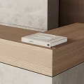 Modern background wall Front desk background wall 3d model
