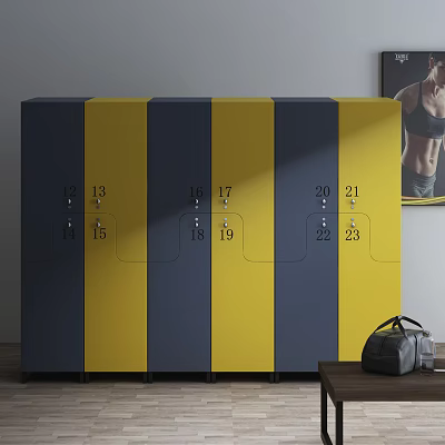 Modern Lockers Lockers Lockers Wardrobe 3d model