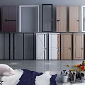 Modern Hinged Doors With Various Materials And Stylish Designs For Home Interior