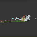 Game Environment Game Scene Fairy Tale Scene Fairy Tale Magic Scene Magic Item Fantasy Scene 3d model