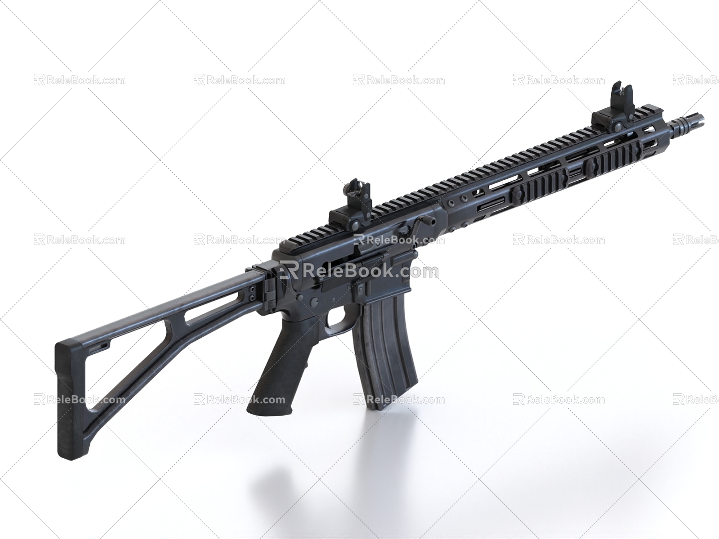 BRN180 Automatic Rifle 3d model