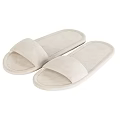 Cozy House Slippers in Brown Beige and Gray with Soft Strap for Home Comfort