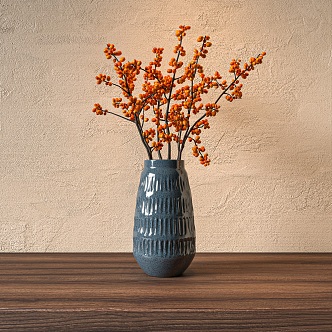 Quiet Wind Vase Ornaments 3d model