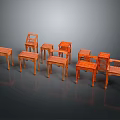 Solid Wood Leisure Chairs With Matching Side Tables Modern Wooden Furniture Set