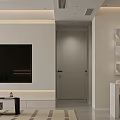 Modern Living Dining Room Interior With Leather Sofa Marble Coffee Table And Wall Lighting
