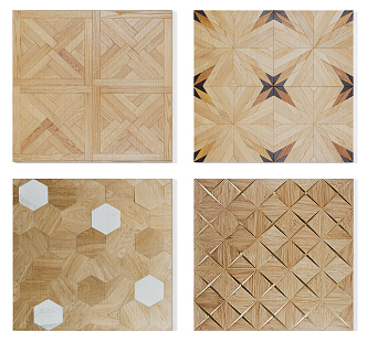 Modern flooring neoclassical wall panel parquet template combination 3d model