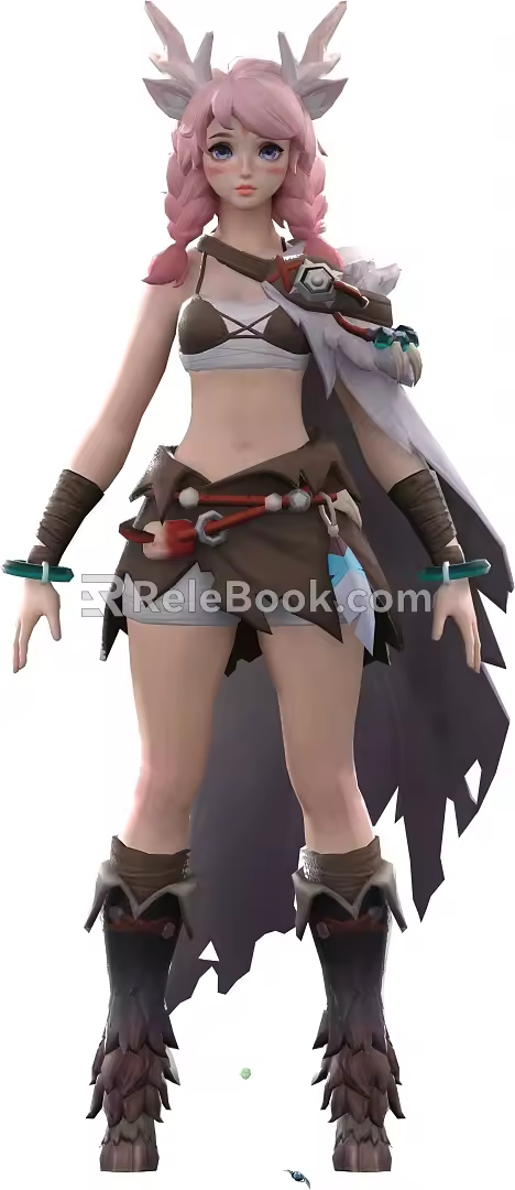 Game Characters 3d model