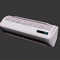 Modern White Air Cooler Fan Featuring Digital Display Sleek Design and Efficient Cooling