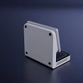 Computer All-in-One Librarian Workstation RFID Equipment Touch All-in-One Touch All-in-One 3d model