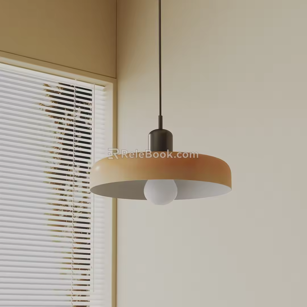Modern chandelier 3d model