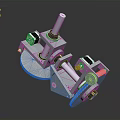 Industrial Precision Mechanical Equipment With Metal Base And Adjustable Clamping Components