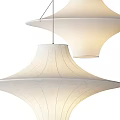 Modern chandelier Rocky 3d model