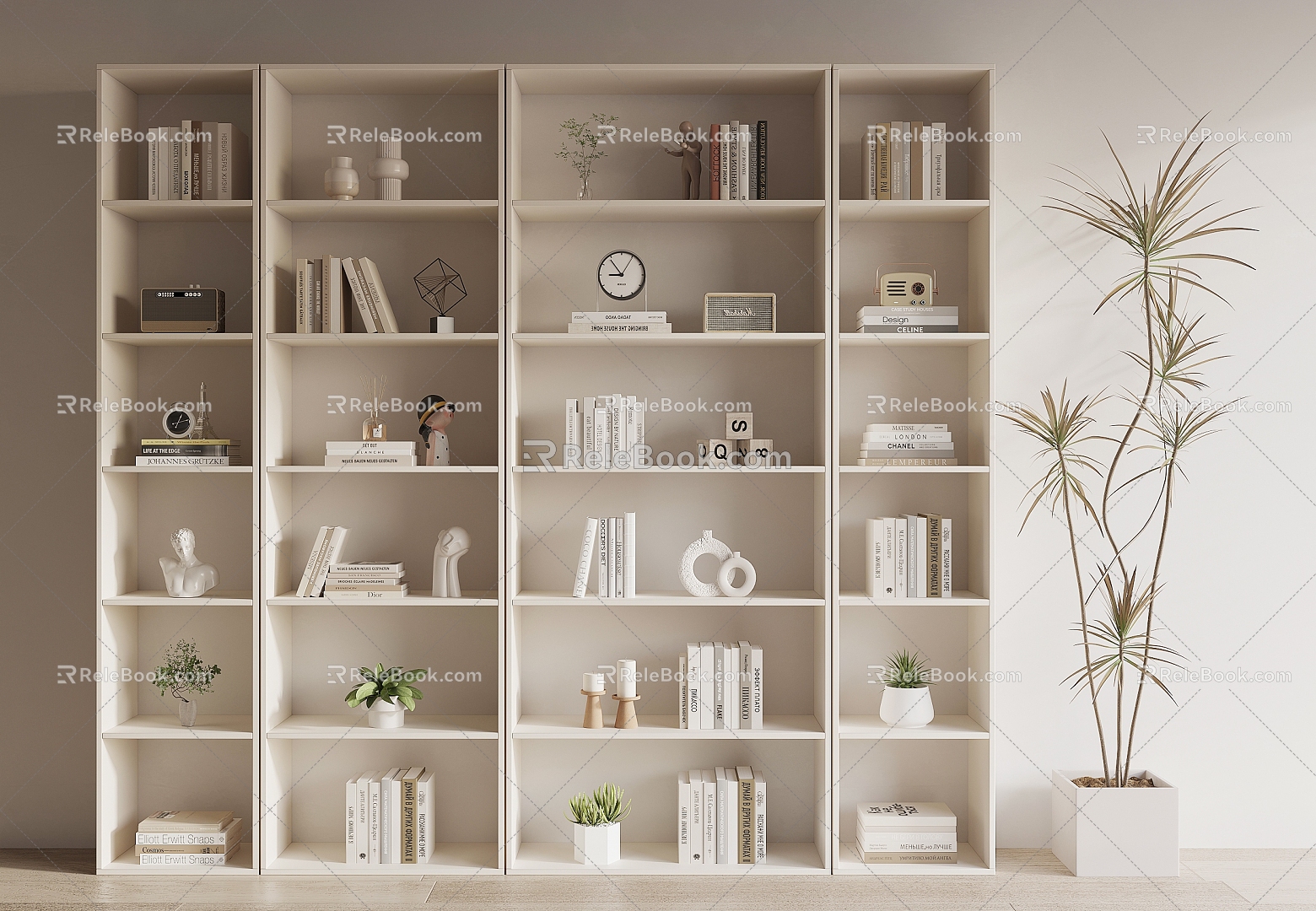 Bookcase 3d model