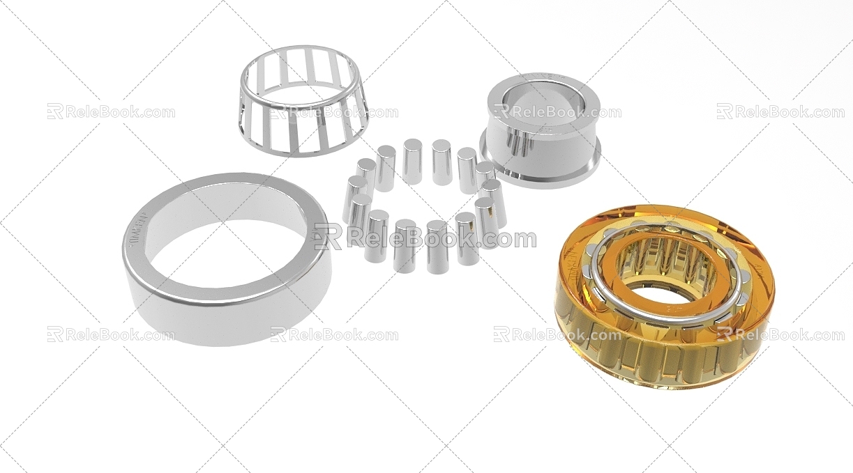 Industrial gear display 942 3d model