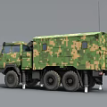 military command vehicle command vehicle military communication vehicle logistics support vehicle command shelter military supply vehicle military transport vehicle 3d model